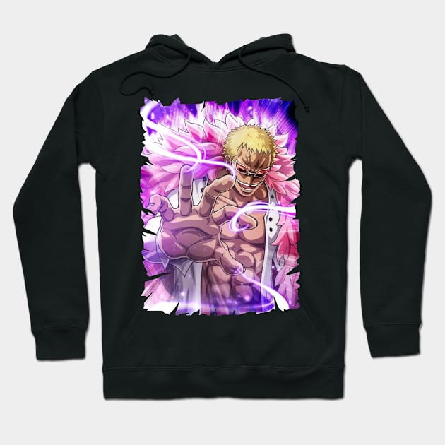 DONQUIXOTE DOFLAMINGO MERCH VTG Hoodie by citrus_sizzle